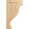 Ekena Millwork 2 1/2"W x 8"D x 14"H Large Rockport Wood Corbel, Red Oak CORW03X08X14RKRO - alternate 3